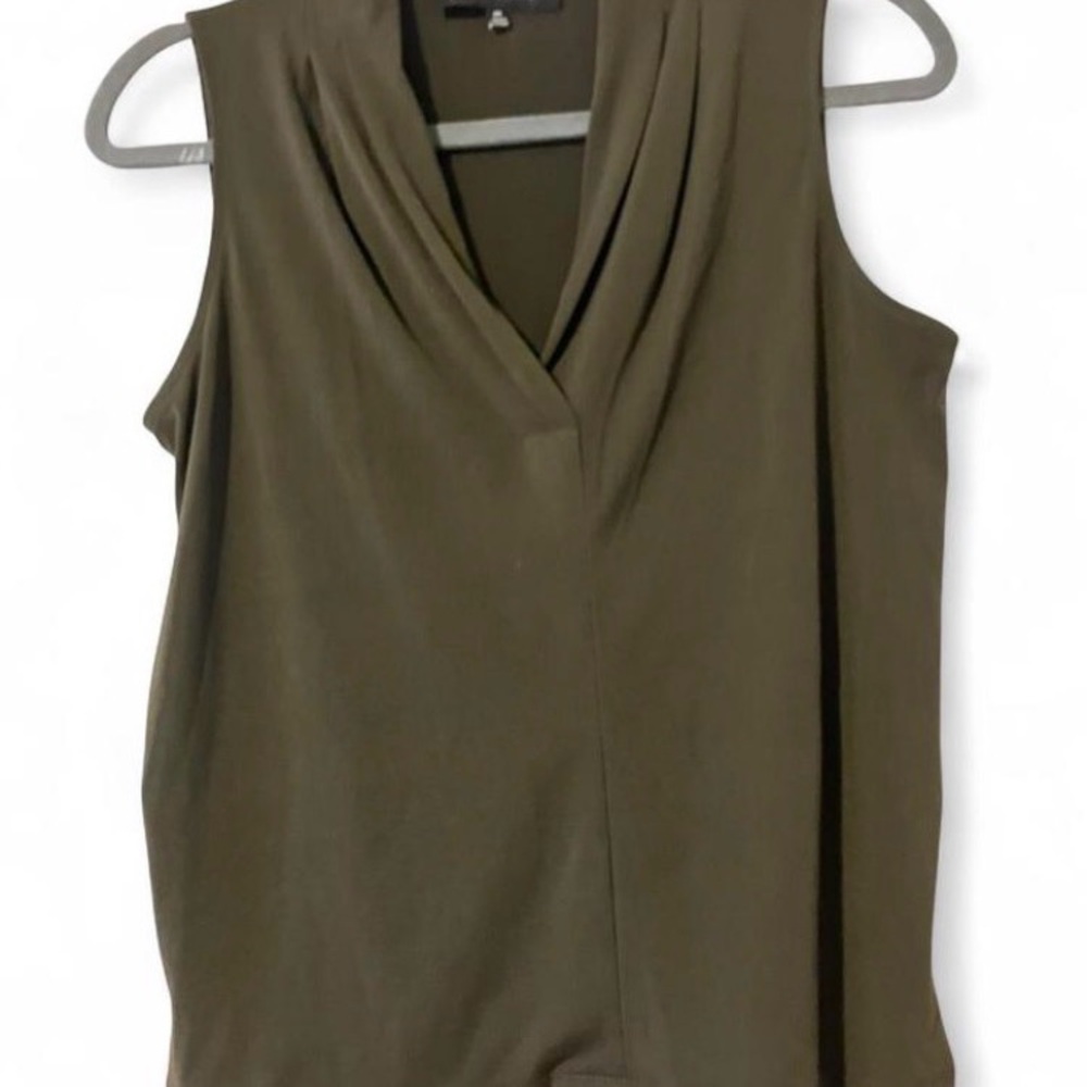Jones New York‎ Olive Drape Blouse
